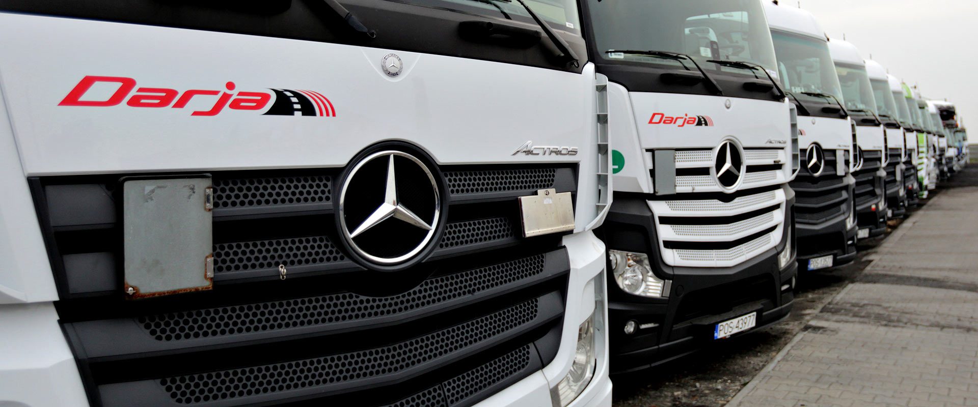 Flota z gwiazdą - wszystkie ciągniki Mercedes Actros!